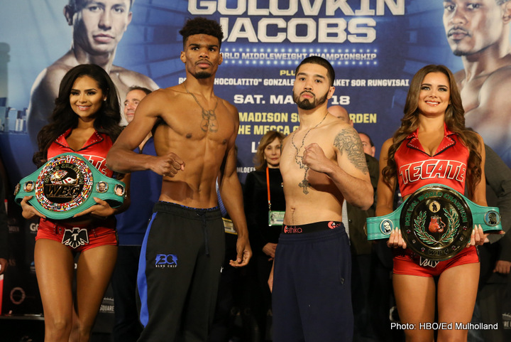 Image: Golovkin vs. Jacobs Live Stream - Undercards