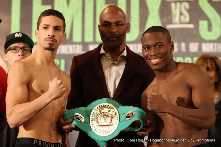 Image: David Lemieux vs. Curtis Stevens – Official weights