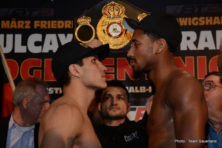 Image: Jack Culcay vs. Demetrius Andrade - weights for Saturday