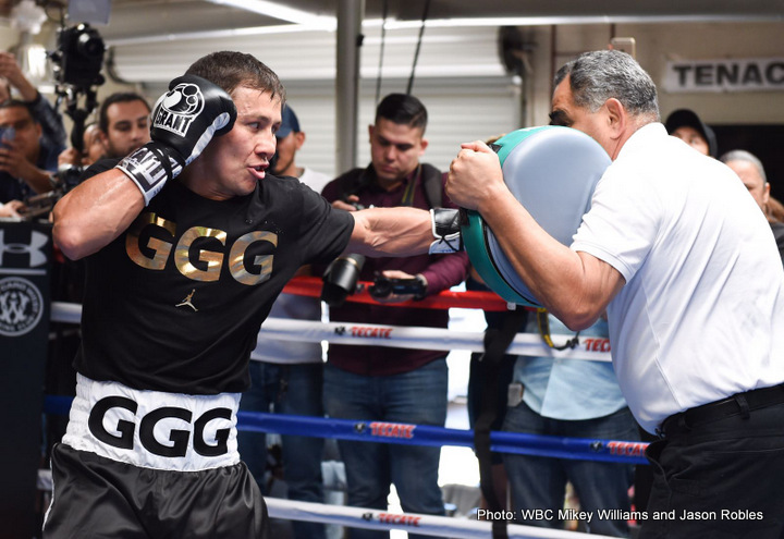 Image: Bradley says Golovkin will wear Canelo down with a faster pace