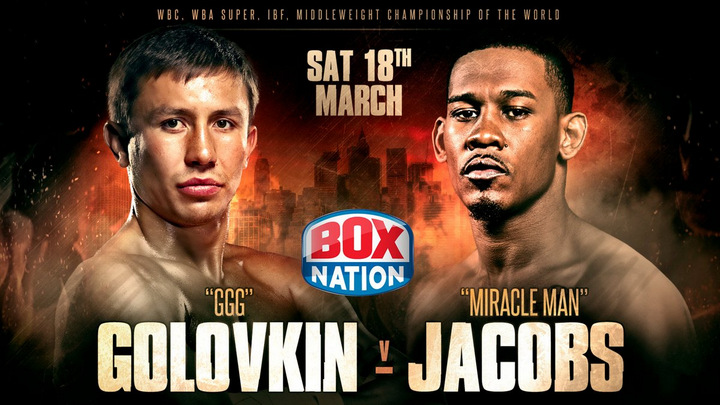 Image: Watch Golovkin v Jacobs LIVE on BoxNation