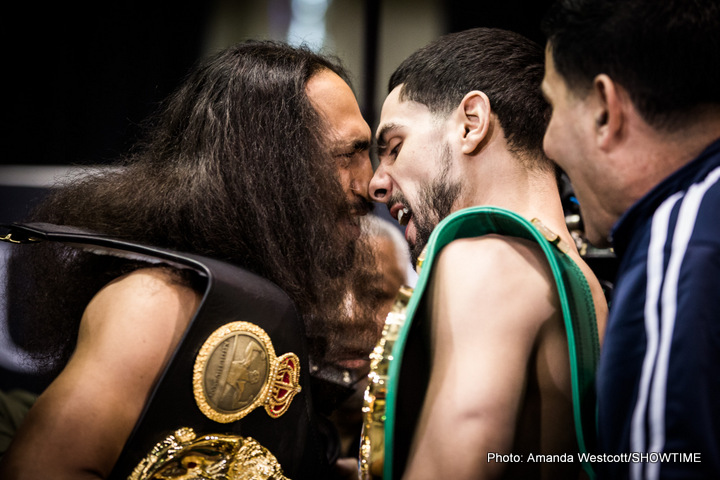 Image: Keith Thurman vs. Danny Garcia - Official weights