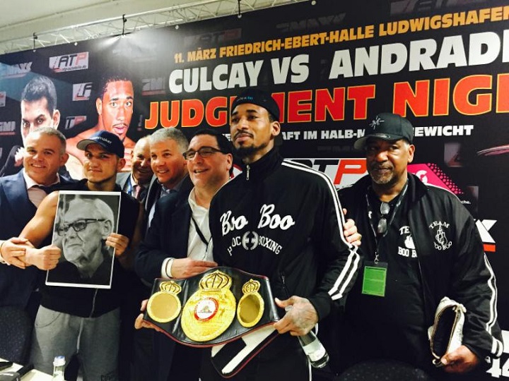 Image: Andrade captures WBA Super Welterweight Crown