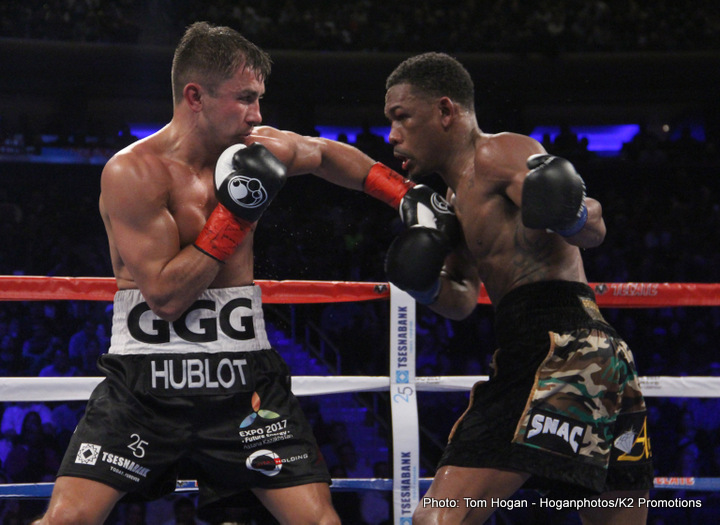 Image: Jacobs thrills, but loses to Golovkin in competitive bout