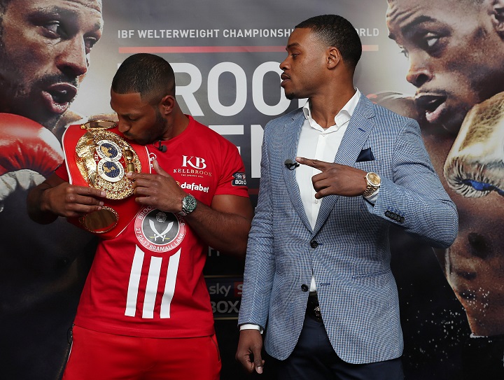 Image: Kell Brook and Errol Spence Jr. face off for May 27