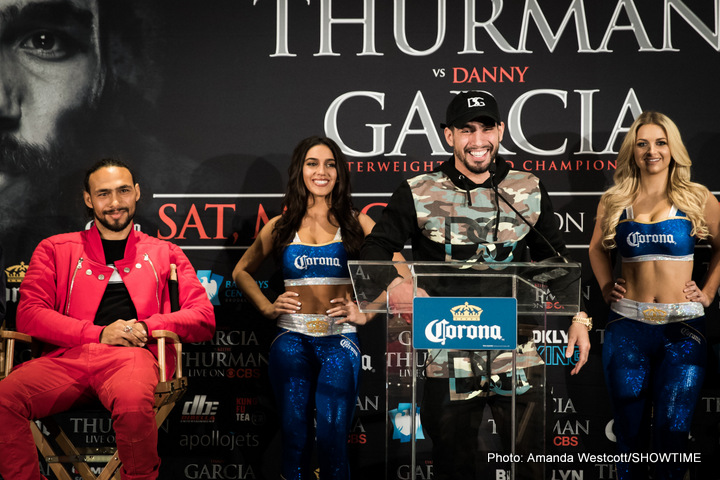 Image: Thurman hoping for 6M viewers on CBS for Garcia fight