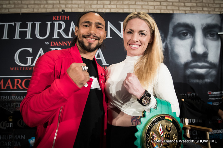 Image: Thurman hoping for 6M viewers on CBS for Garcia fight