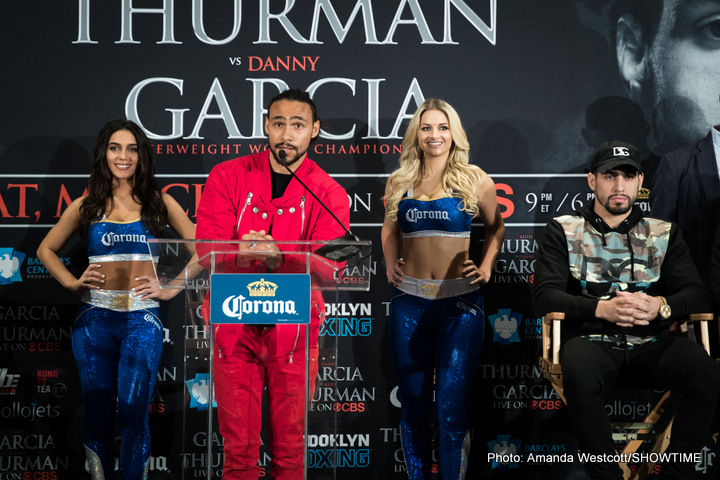 Image: Thurman hoping for 6M viewers on CBS for Garcia fight