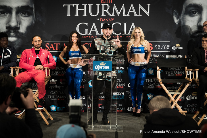 Image: Thurman hoping for 6M viewers on CBS for Garcia fight