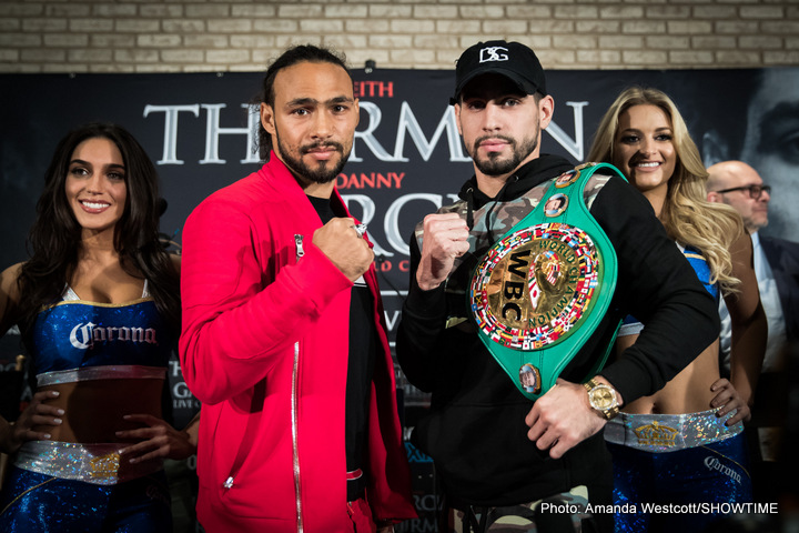 Image: Thurman hoping for 6M viewers on CBS for Garcia fight