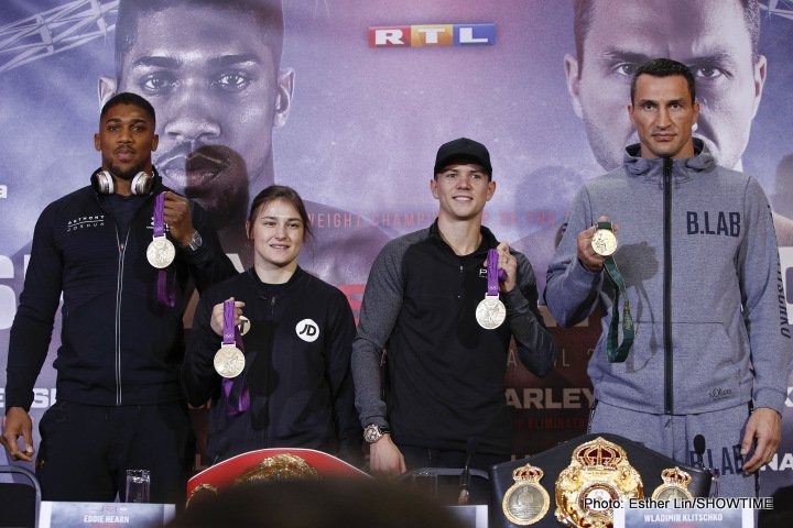 Image: Anthony Joshua vs. Wladimir Klitschko final press conference quotes & photos