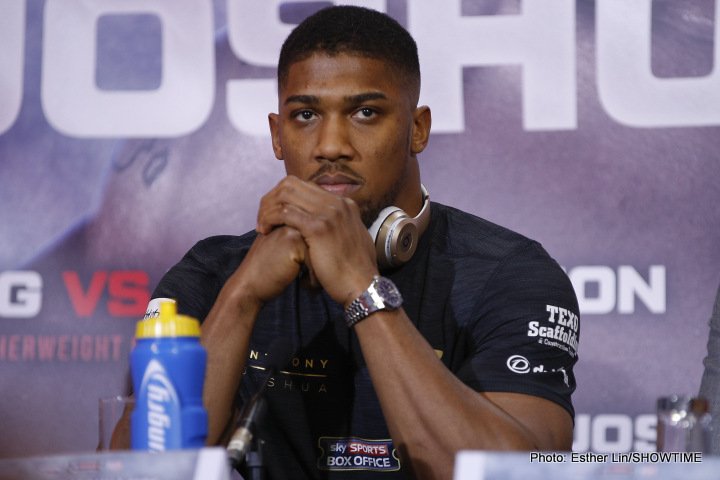 Image: Anthony Joshua vs. Wladimir Klitschko final press conference quotes & photos