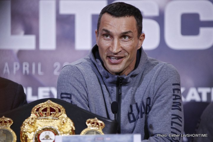 Image: Anthony Joshua vs. Wladimir Klitschko final press conference quotes & photos