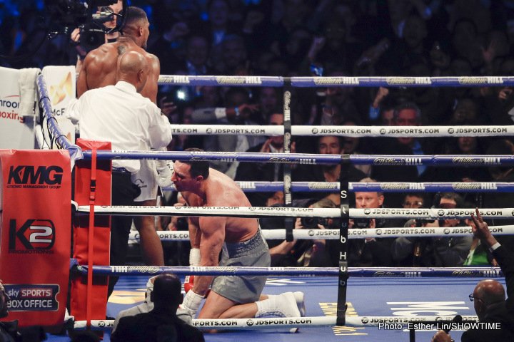 Image: Anthony Joshua vs. Wladimir Klitschko – Results