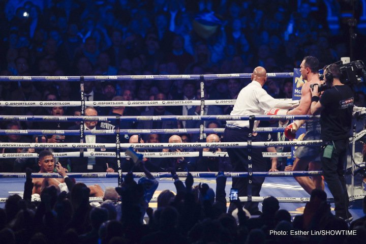 Image: Photos: Anthony Joshua knocks out Wladimir Klitschko