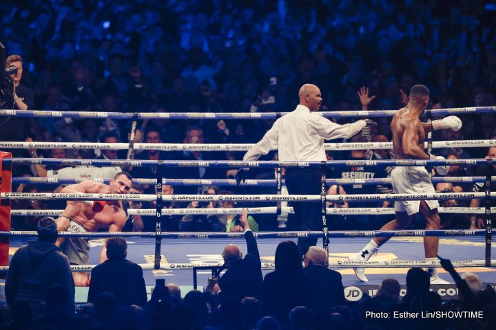 Image: Photos: Anthony Joshua knocks out Wladimir Klitschko