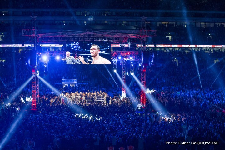 Image: Photos: Anthony Joshua knocks out Wladimir Klitschko