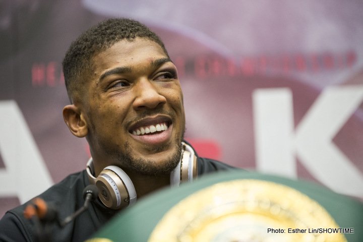 Image: Photos: Anthony Joshua knocks out Wladimir Klitschko