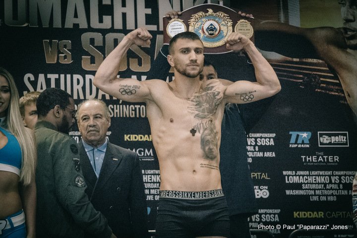 Image: Lomachenko vs Sosa, Usyk vs Hunter & Gvozdyk-Gonzalez - Official weights