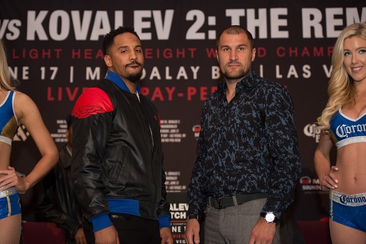 Image: Ward to Kovalev: We’re not buying your scare tactics