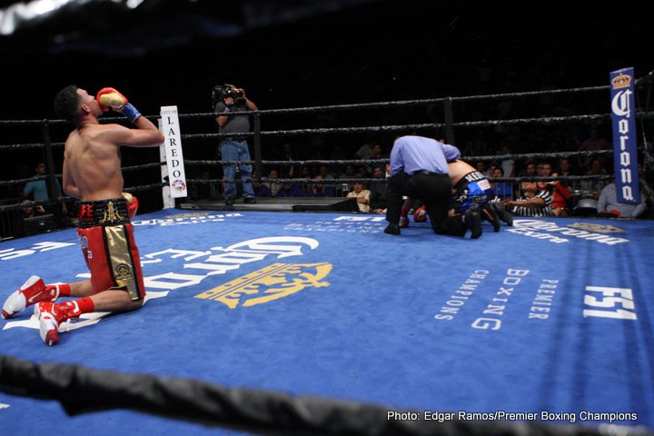 Image: David Benavidez Knocks Out Porky Medina - Results