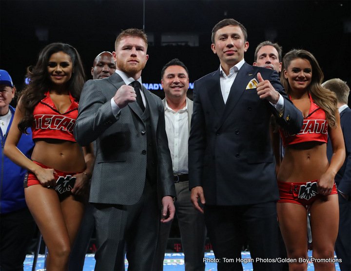 Image: Canelo hints he’ll smother Golovkin on the inside