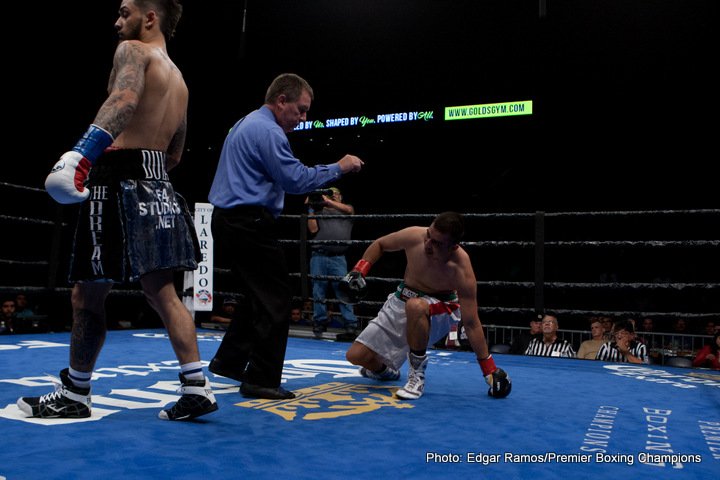 Image: David Benavidez Knocks Out Porky Medina - Results