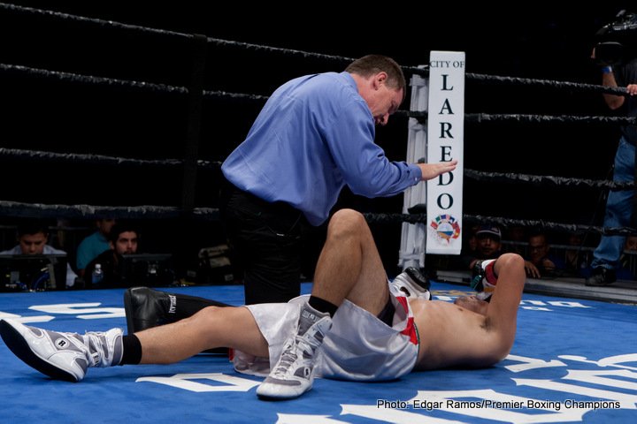 Image: David Benavidez Knocks Out Porky Medina - Results