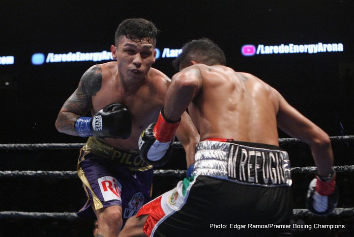 Image: David Benavidez Knocks Out Porky Medina - Results