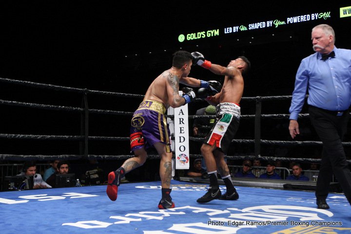 Image: David Benavidez Knocks Out Porky Medina - Results