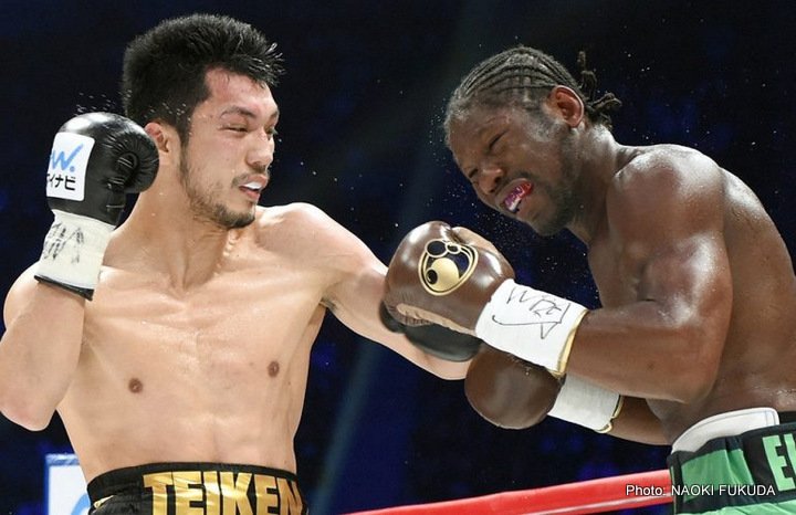 Image: Ryota Murata vs. Emanuele Felice Blandamura on ESPN on April 15