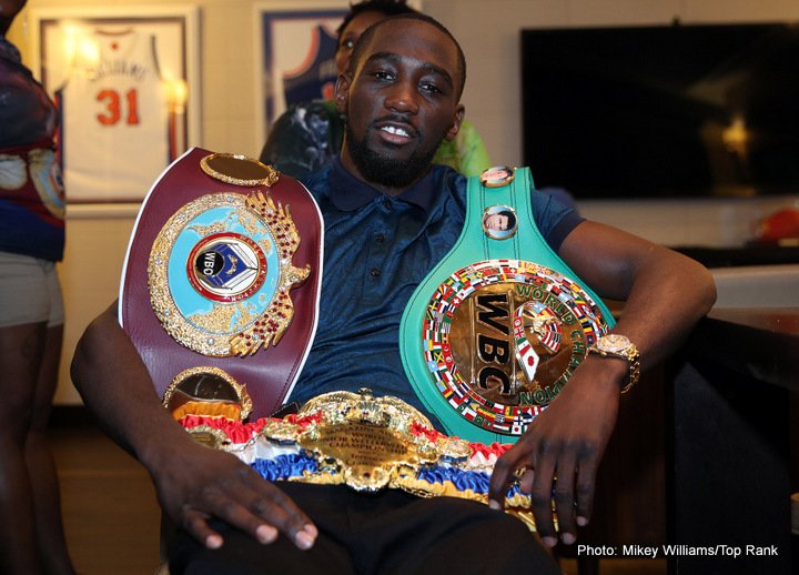 Image: Live Stream: Crawford vs Diaz Weigh-In