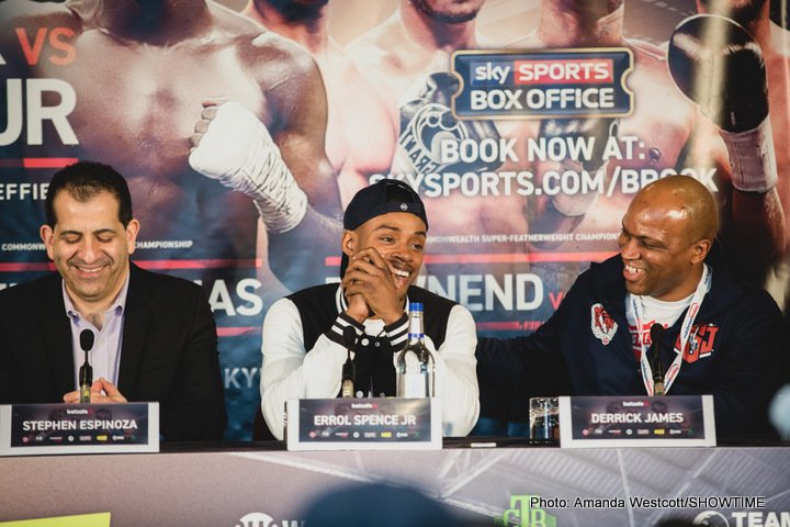 Image: Kell Brook vs. Errol Spence Jr. Weights & Photos