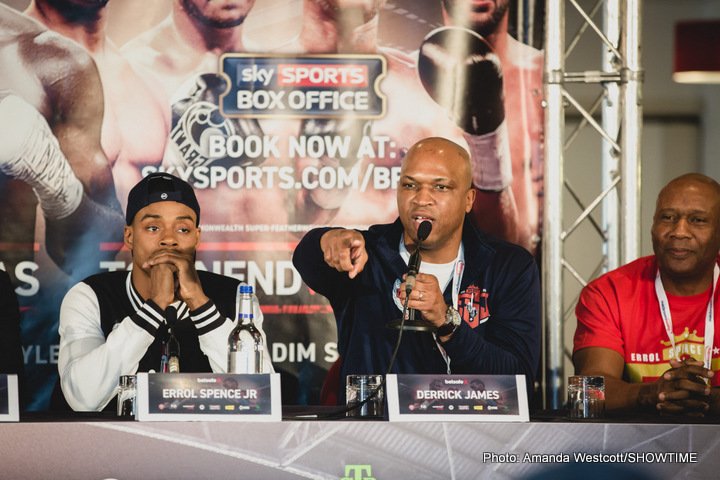 Image: Kell Brook vs. Errol Spence Jr. Weights & Photos