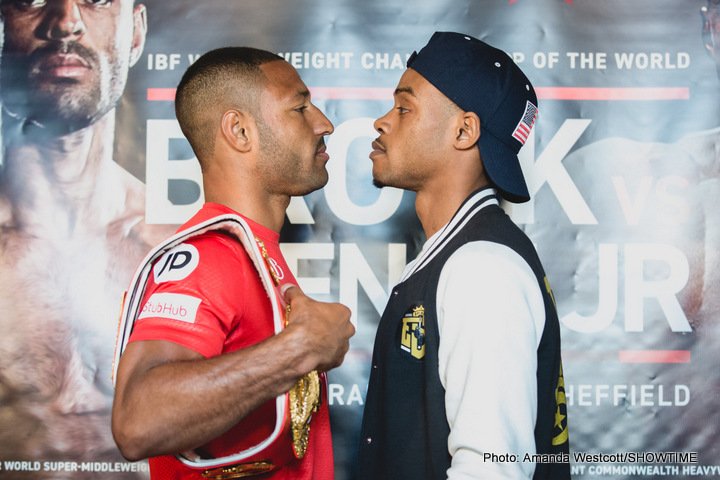 Image: Kell Brook vs. Errol Spence Jr. Weights & Photos