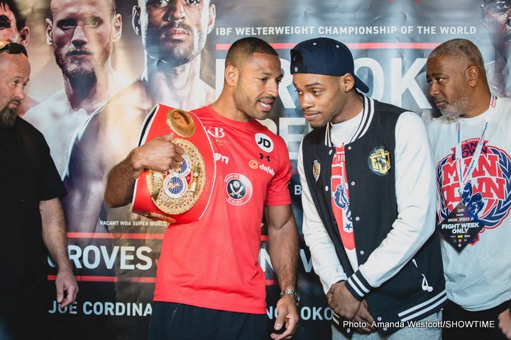 Image: Kell Brook vs. Errol Spence Jr. Weights & Photos