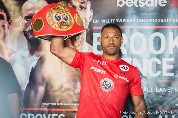 Image: Kell Brook vs. Errol Spence Jr. Weights & Photos