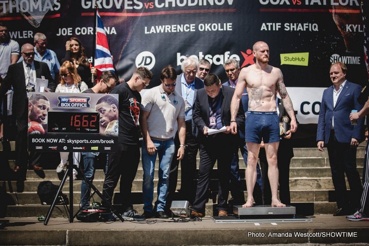 Image: Kell Brook vs. Errol Spence Jr. Weights & Photos