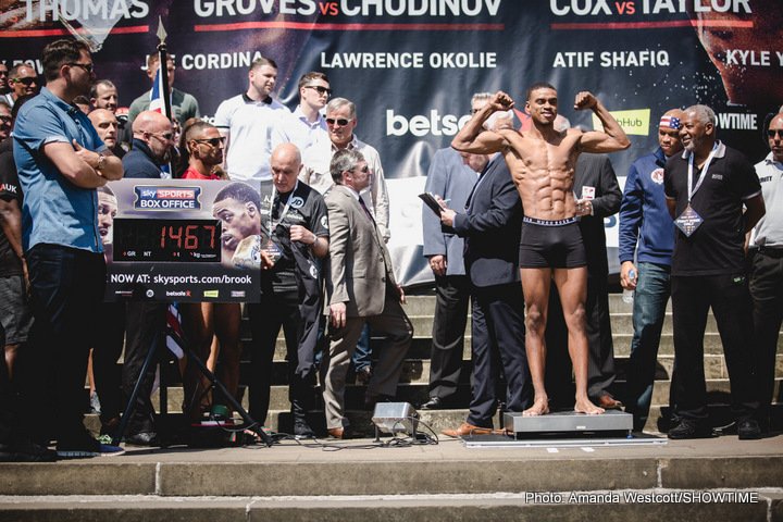 Image: Kell Brook vs. Errol Spence Jr. Weights & Photos