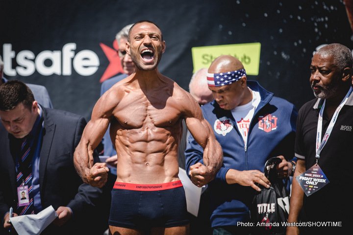 Image: Kell Brook vs. Errol Spence Jr. Weights & Photos