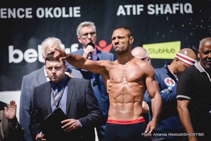 Image: Kell Brook vs. Errol Spence Jr. Weights & Photos