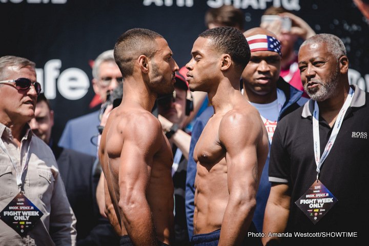 Image: Kell Brook vs. Errol Spence Jr. Weights & Photos