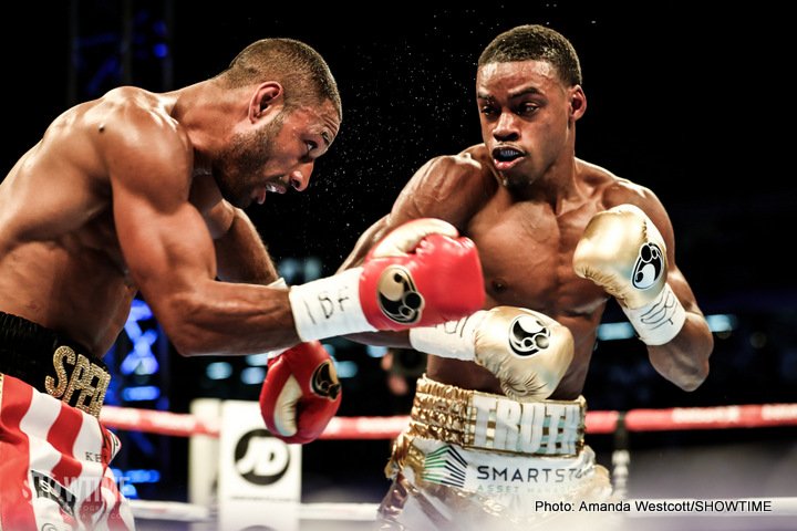 Brook vs. Spence boxing photo