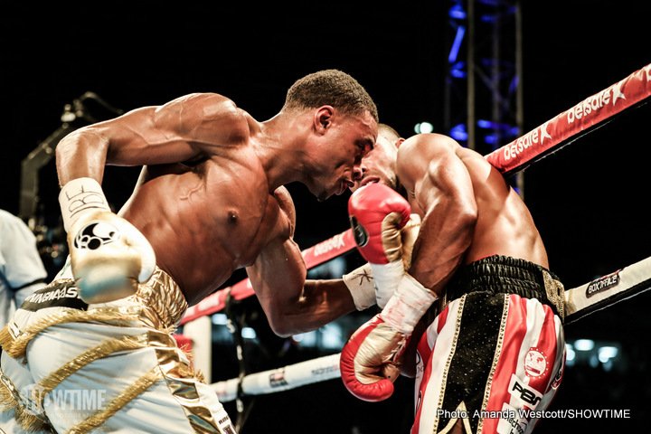 Brook vs. Spence boxing photo