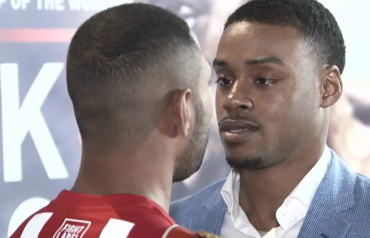 Image: Brook: Spence has to drag the title from me