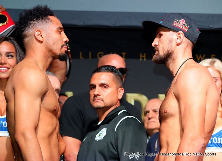 Image: Andre Ward vs. Sergey Kovalev 2 - Weights