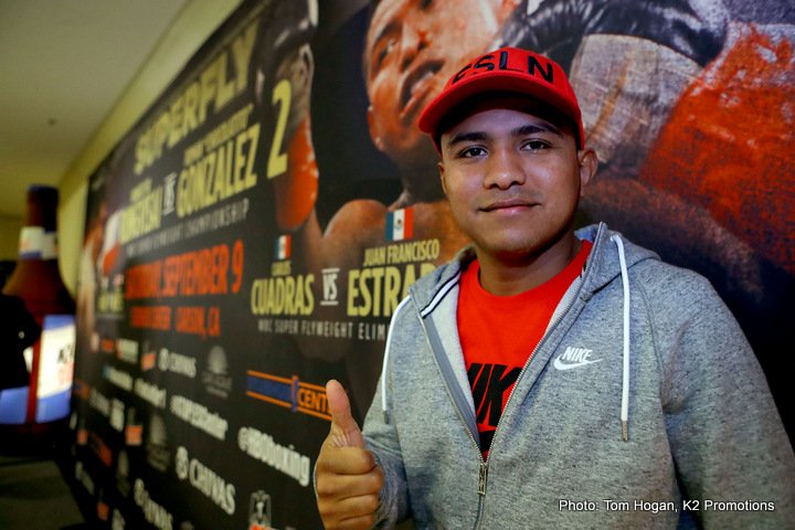 Image: Roman Gonzalez, Cuadras and Estrada quotes