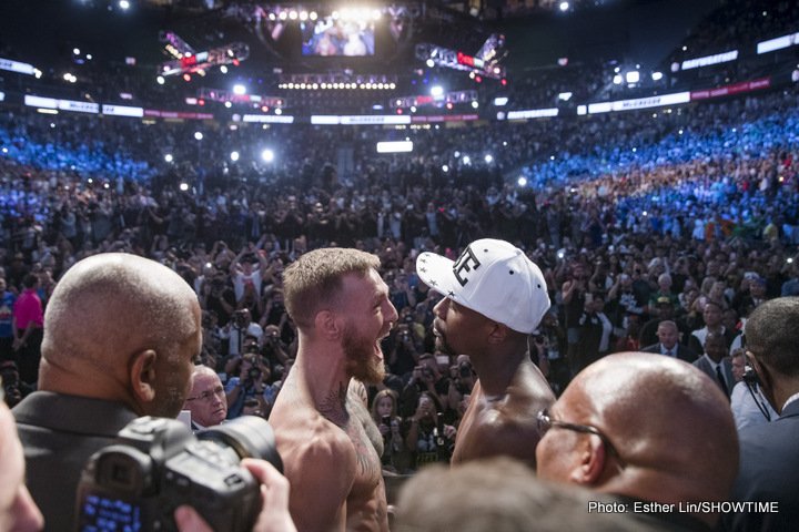 Image: Video: Floyd Mayweather Jr. vs. Conor McGregor - Official weights