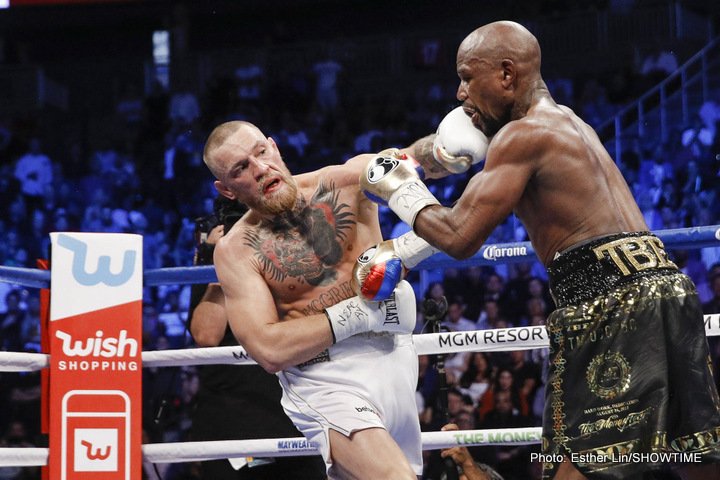 Image: Floyd Mayweather Jr. vs. Conor McGregor - Results