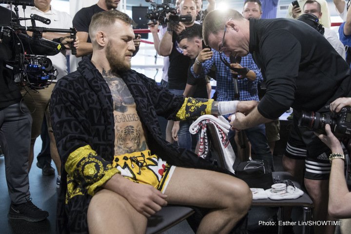 Image: Conor McGregor Quotes & Paulie Malignaggi Sparring Video